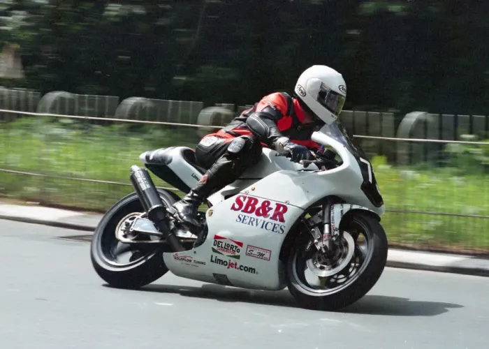 Framed Print : Tony Shortland (Rotax Tigcraft) 1999 Singles TT Framed Print : Tony Shortland (Rotax Tigcraft) 1999 Singles TT