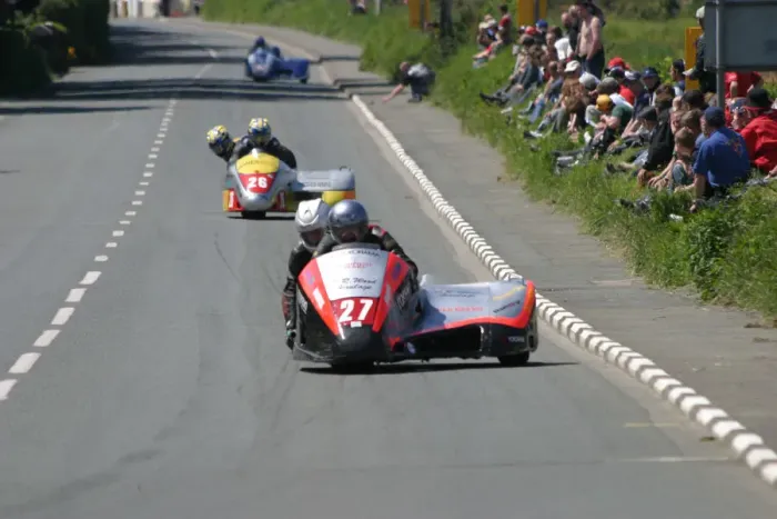 Framed Print : Tony Thirkell & Roy King (Honda) 2005 Sidecar TT Framed Print : Tony Thirkell & Roy King (Honda) 2005 Sidecar TT
