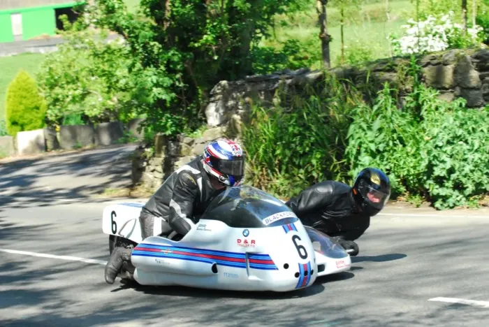 Framed Print : Tony Thirkell & Trevor Johnson (BMW) 2016 Pre TT Classic Framed Print : Tony Thirkell & Trevor Johnson (BMW) 2016 Pre TT Classic