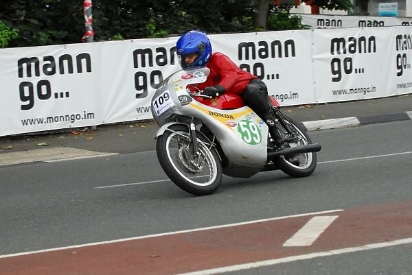 Tony Tuttle (Honda) 2013 Classic TT Parade Lap