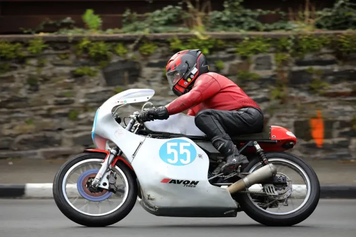 Framed Print : Tony Tuttle (Honda) 2019 Junior Classic TT Framed Print : Tony Tuttle (Honda) 2019 Junior Classic TT