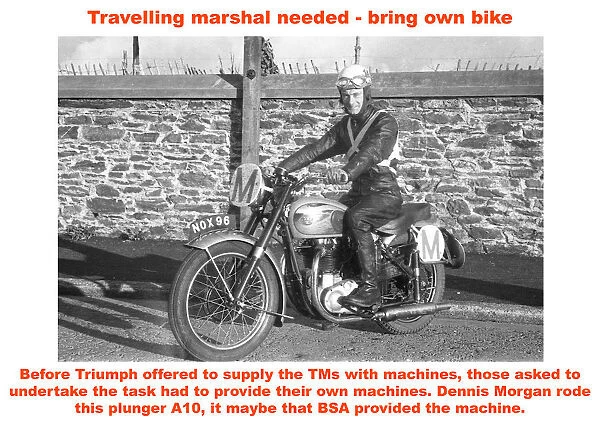 Travelling marshal needed - bring own bike