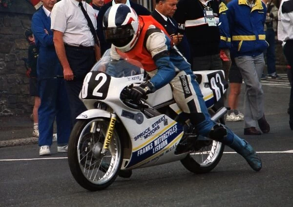 Trevor Keys (Honda) 1990 Ultra Lightweight TT