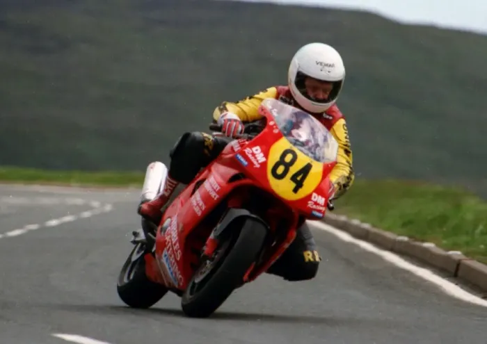 Framed Print : Trevor Keys (Yamaha) 1995 Junior TT Framed Print : Trevor Keys (Yamaha) 1995 Junior TT