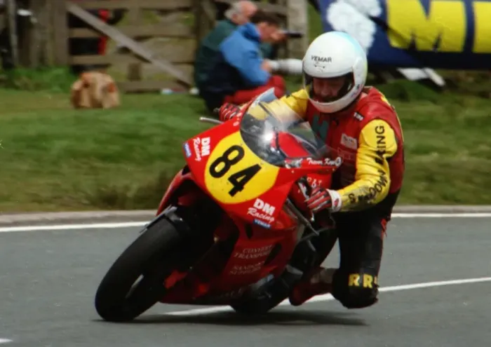 Framed Print : Trevor Keys (Yamaha) 1995 Junior TT Framed Print : Trevor Keys (Yamaha) 1995 Junior TT