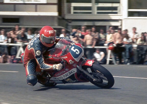 Trevor Nation (Ducati Cagiva) 1984 Formula Two TT