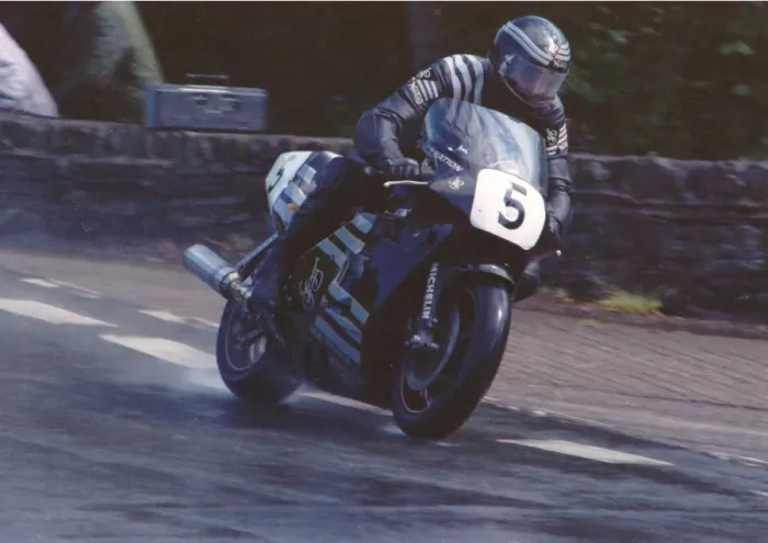 Framed Print : Trevor Nation (Norton) 1990 Senior TT Framed Print : Trevor Nation (Norton) 1990 Senior TT