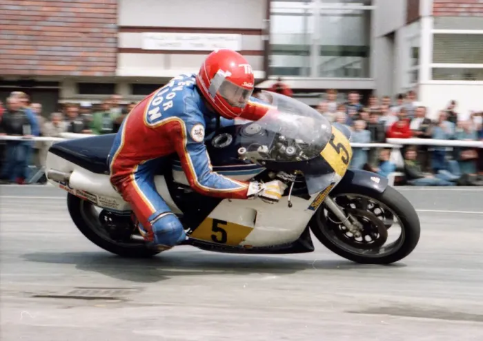Framed Print : Trevor Nation (Suzuki) 1984 Senior TT Framed Print : Trevor Nation (Suzuki) 1984 Senior TT