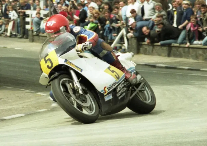 Framed Print : Trevor Nation (Suzuki) 1984 Senior TT Framed Print : Trevor Nation (Suzuki) 1984 Senior TT