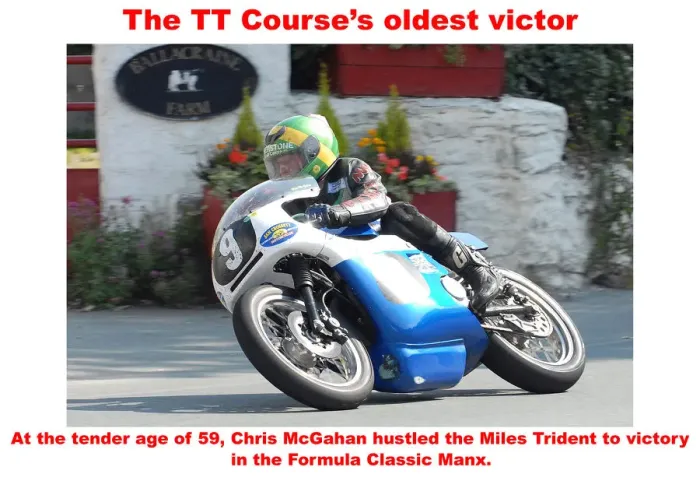 Framed Print : The TT Courses oldest victor Framed Print : The TT Courses oldest victor
