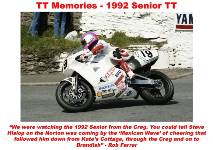 Framed Print : TT Memories - 1992 Senior TT