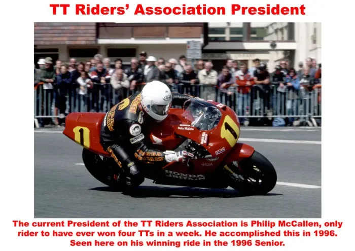 Framed Print : TT Riders Association President Framed Print : TT Riders Association President
