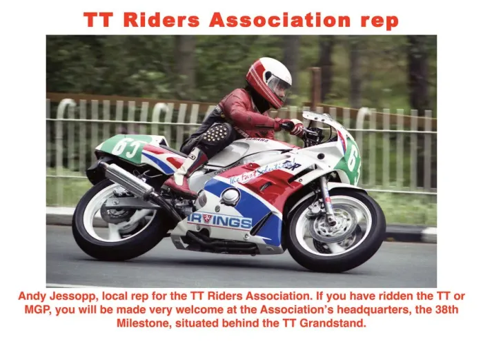 Framed Print : TT Riders Association rep Framed Print : TT Riders Association rep