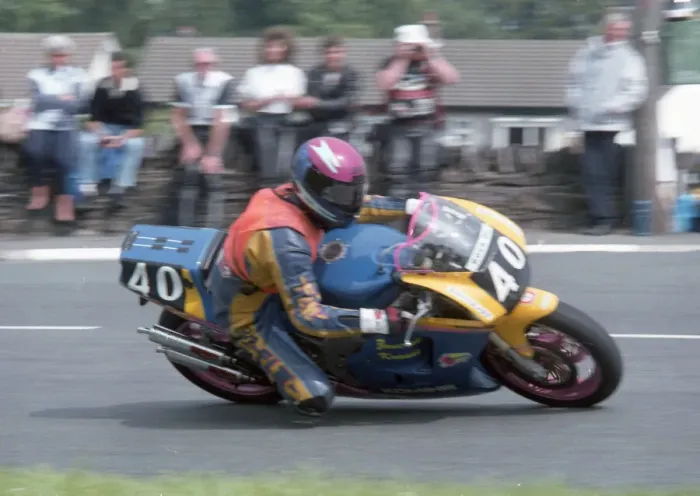 Framed Print : Uwe Santop (Suzuki) 1992 Supersport 400 TT Framed Print : Uwe Santop (Suzuki) 1992 Supersport 400 TT