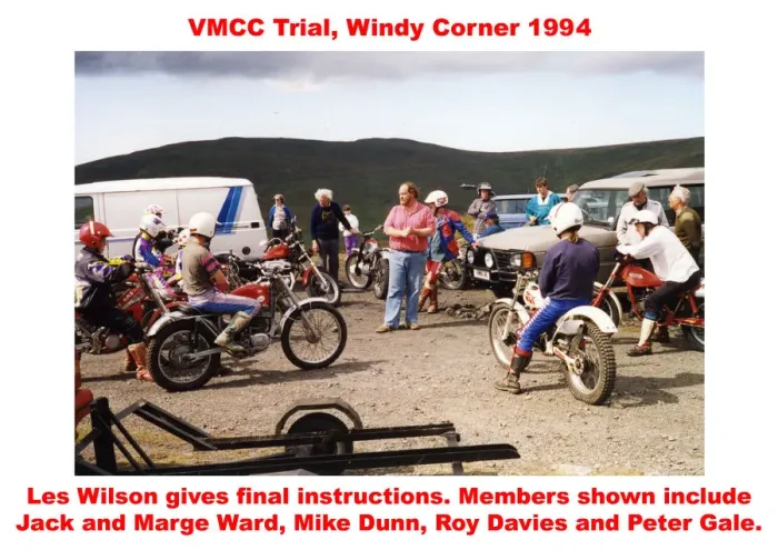 Framed Print : V. M. C. C, Trial, Windy Corner 1994 Framed Print : V. M. C. C, Trial, Windy Corner 1994