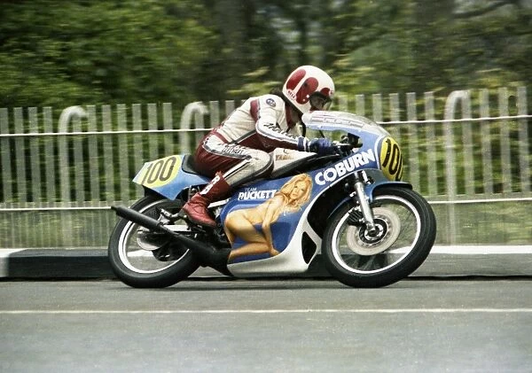 Vaughan Coburn at Braddan Bridge; 1979 Senior TT