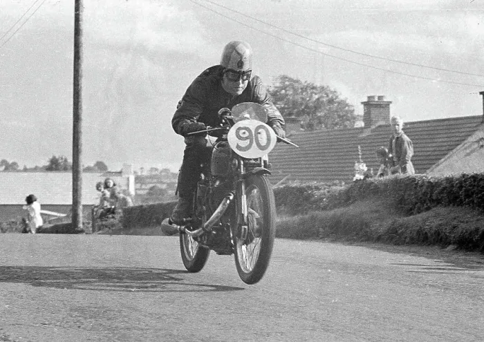Framed Print : W J Spratt Velocette 1952 Junior Ulster Grand Prix Framed Print : W J Spratt Velocette 1952 Junior Ulster Grand Prix