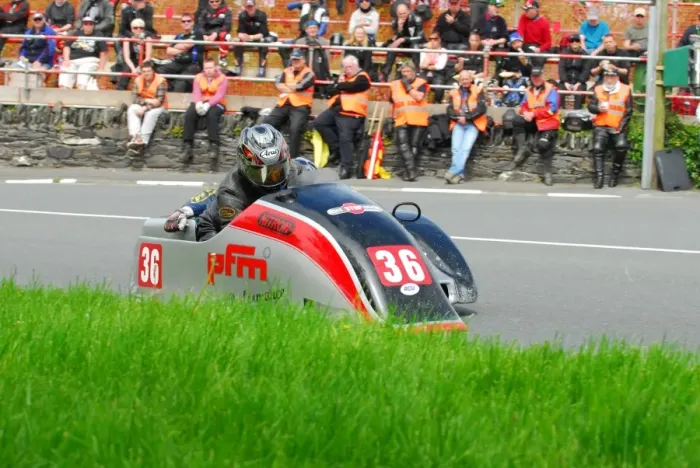 Framed Print : Wally Saunders & Eddie Kiff (Ireson Suzuki) 2013 Sidecar TT Framed Print : Wally Saunders & Eddie Kiff (Ireson Suzuki) 2013 Sidecar TT