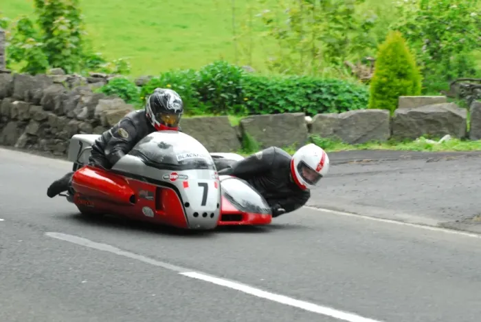 Framed Print : Wally Sunders & Bob K Dowty (Special) 2015 Pre TT Classic Framed Print : Wally Sunders & Bob K Dowty (Special) 2015 Pre TT Classic