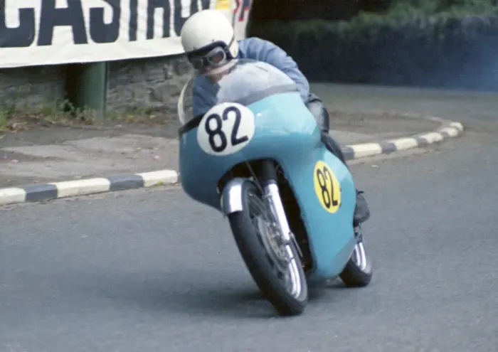 Framed Print : Walter Dawson (Seeley) 1974 Senior TT