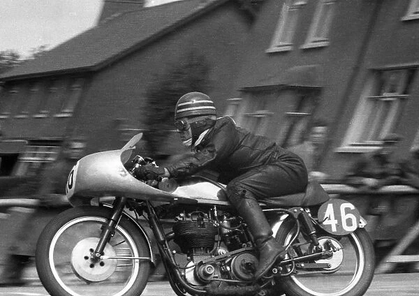 Walter Hancock (BSA) 1956 Senior TT