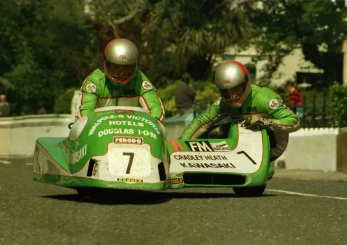 Framed Print : Warwick Newman & Eddie Yarker (Ireson) 1986 Sidecar TT Framed Print : Warwick Newman & Eddie Yarker (Ireson) 1986 Sidecar TT