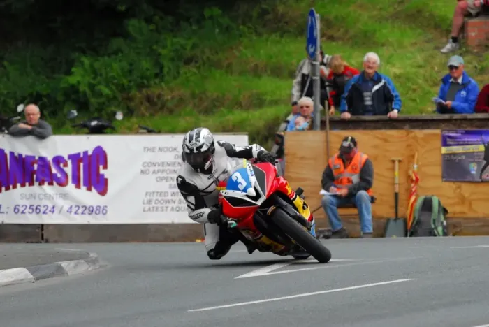 Framed Print : Wayne Kirwan (Yamaha) 2012 Junior MGP