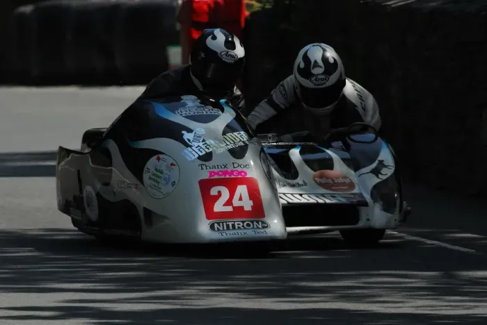 Framed Print : Wayne Lockey & Luke Capewell (Ireson Honda) 2013 Sidecar TT Framed Print : Wayne Lockey & Luke Capewell (Ireson Honda) 2013 Sidecar TT