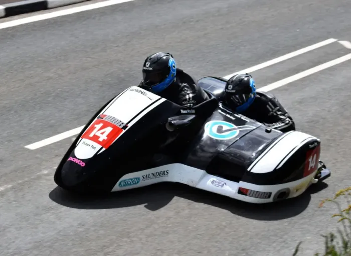 Framed Print : Wayne Lockey & Mark Sayers (Honda) 2019 Sidecar TT Framed Print : Wayne Lockey & Mark Sayers (Honda) 2019 Sidecar TT