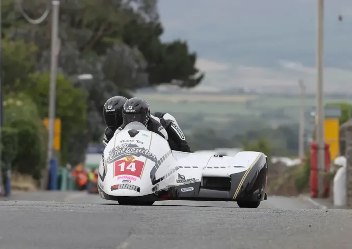 Framed Print : Wayne Lockey & Matthew Rostron (LCR Honda) 2022 Southern 100 Framed Print : Wayne Lockey & Matthew Rostron (LCR Honda) 2022 Southern 100