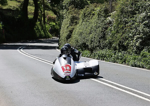 Wayne Lockey & Matthew Rostron LCR Honda 2023 Sidecar TT