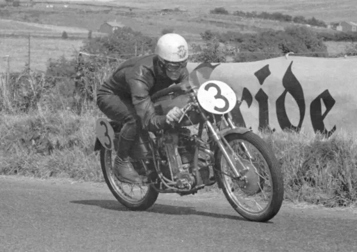 Framed Print : Bill Webster (MV) 1953 Ultra Lightweight Ulster Grand Prix Framed Print : Bill Webster (MV) 1953 Ultra Lightweight Ulster Grand Prix