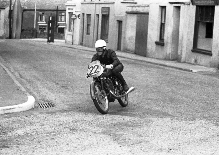 Framed Print : Bill Webster (MV) 1954 Ultra Lightweight TT Framed Print : Bill Webster (MV) 1954 Ultra Lightweight TT