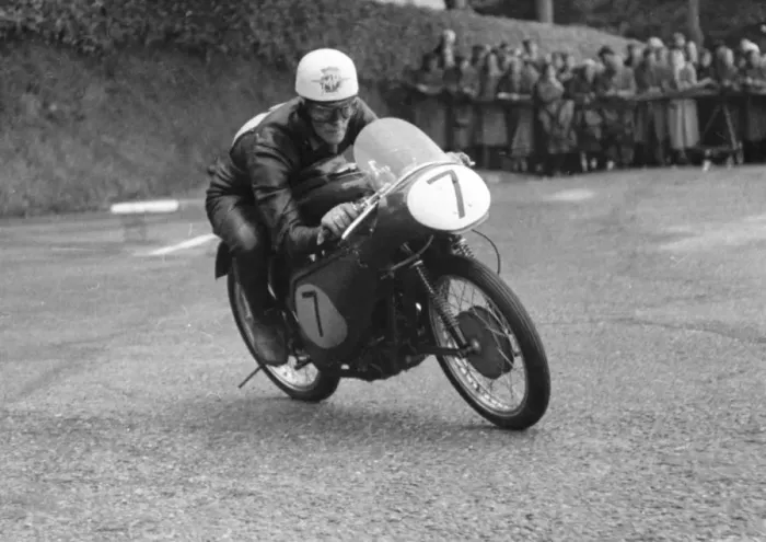 Framed Print : Bill Webster (MV) 1955 Ultra Lightweight TT Framed Print : Bill Webster (MV) 1955 Ultra Lightweight TT