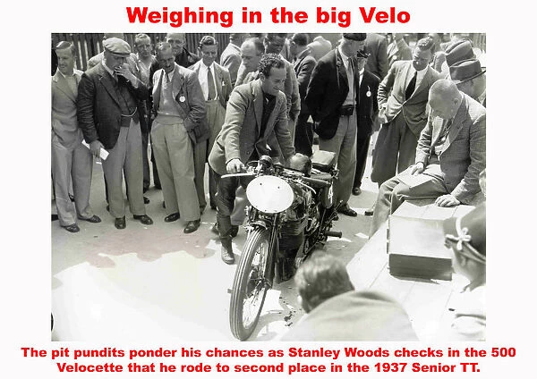 Weighing in the big Velo
