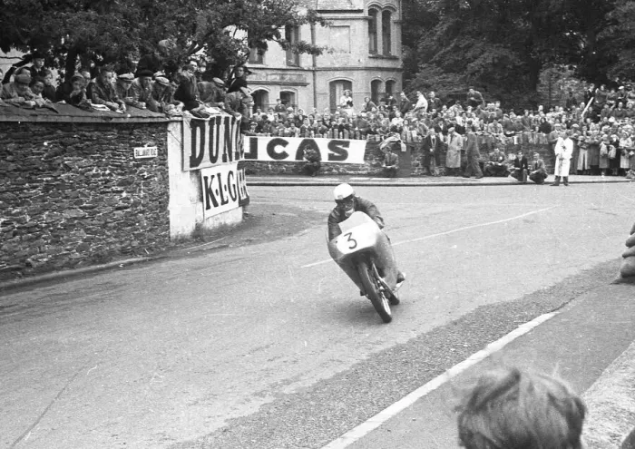 Framed Print : Werner Haas (NSU) 1954 Ultra Lightweight TT Framed Print : Werner Haas (NSU) 1954 Ultra Lightweight TT