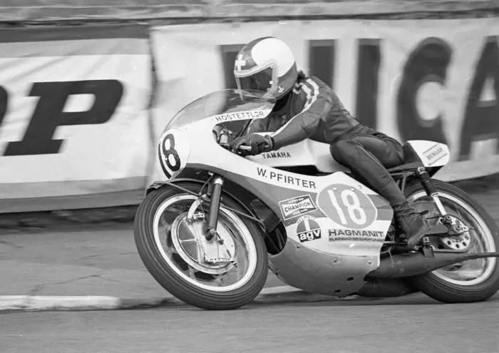 Framed Print : Werner Pfirter (Yamaha) 1972 Junior TT Framed Print : Werner Pfirter (Yamaha) 1972 Junior TT
