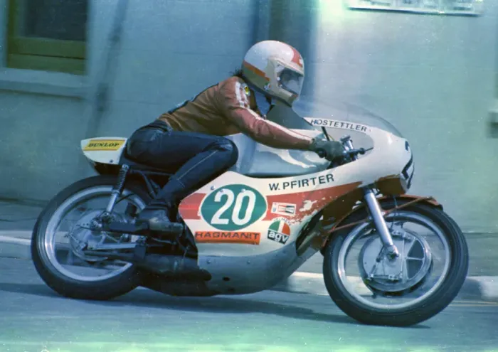 Framed Print : Werner Pfirter (Yamaha) 1972 Lightweight TT Framed Print : Werner Pfirter (Yamaha) 1972 Lightweight TT