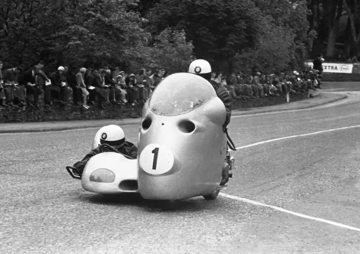 Framed Print : Willi Noll & Fritz Cron (BMW) 1955 Sidecar TT Framed Print : Willi Noll & Fritz Cron (BMW) 1955 Sidecar TT