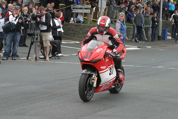 William Corless (Ducati) 2010 TT Parade Lap