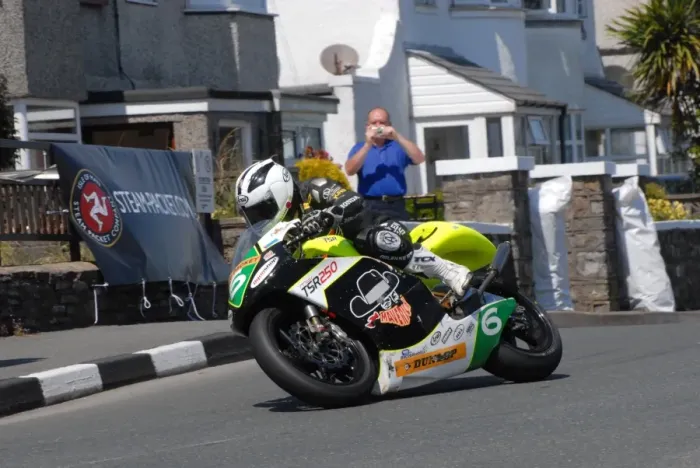 Framed Print : William Dunlop (Honda) 2011 Southern 100
