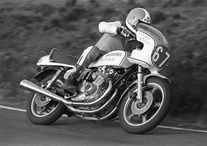 Framed Print : Bill Willison (Suzuki) practice, 1980 Formula One TT Framed Print : Bill Willison (Suzuki) practice, 1980 Formula One TT