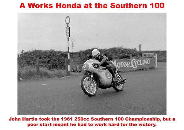 A works Honda at the Southern 100
