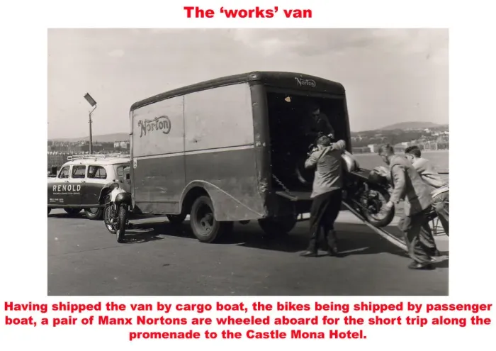 Framed Print : The works van Framed Print : The works van