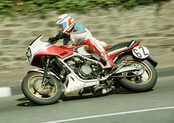 Yvan Beaud (Honda) 1984 Formula One TT