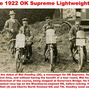 The 1922 OK Supreme Lightweight team