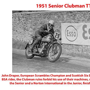 1951 Senior Clubman TT