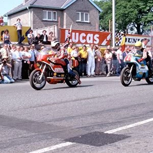 1978 Formula One TT; Read and Dunlop leave the line