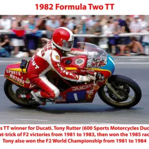 1982 Formula Two TT Print of Tony Rutter 1982 Formula Two TT Print of Tony Rutter