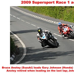 2009 Supersport Race 1 action